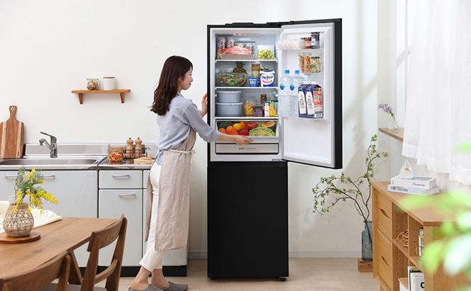 冷蔵庫 274L ファン式 冷凍冷蔵庫 IRSN-27A-B アイリスオーヤマ 家電 自動霜取り 霜取り 霜取り不要 冷凍庫 2ドア冷蔵庫 2ドア 大容量 冷蔵保存 冷凍保存 冷蔵 冷凍 ストッカー 急冷 電化製品 アイリス 宮城 宮城県 大河原町