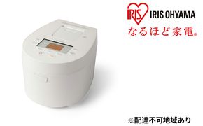 アイリスオーヤマ 炊飯器 3合 RC-IL30-W ホワイト IHジャー IH炊飯器 IH 炊飯ジャー IH炊飯ジャー 銘柄炊き 低温調理 パン ケーキ 炊飯 白米 米 早炊き 保温 新生活 調理家電 電化製品 家電 宮城 宮城県 大河原 大河原町