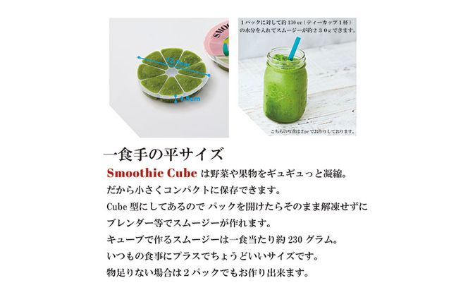 スムージーキューブ/10パックセット/GreenSet