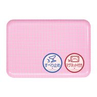 TATSU-CRAFT マグネットトレー L 39cm チェック PK ピンク すべり止め付き ［Tk1115］ 303446_DA90834VC02