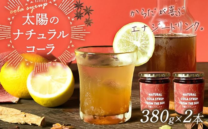 【CF】太陽のナチュラルコーラ 320ml×2瓶セット 濃縮タイプ 1瓶約７～8杯分 TABEL株式会社《30日以内に出荷予定(土日祝除く)》 │ クラフトコーラ 炭酸割り コーラ シロップ ドリンク ソフトドリンク 飲み物 飲料 お取り寄せ 徳島県 佐那河内村---sanagouchi_tbl_1_2hn---