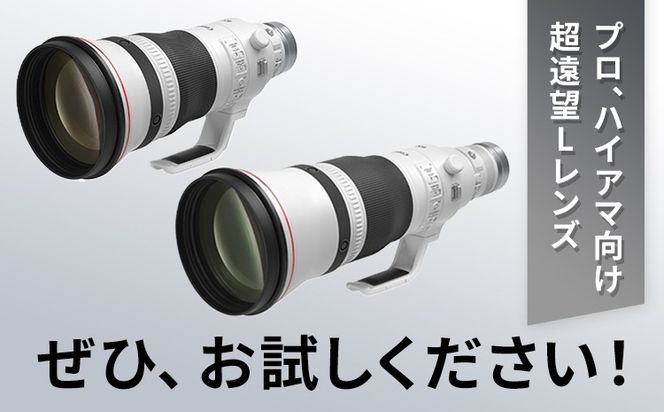 キヤノン RF600mm F4L IS USM 〈Lレンズ〉〈蛍石搭載〉《180日