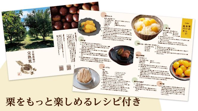 【 吉原農場 の 完熟栗 】 熟成 焼き栗 10袋 ( 200g × 10袋 ) 令和7年産 完熟 栗 くり クリ 栗ごはん 贈答 ギフト 果物 フルーツ 数量限定 旬 秋 冬 正月 おせち [CX017ci]