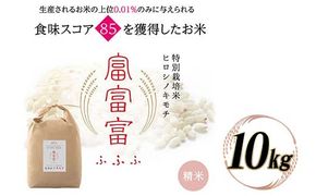 令和8年度　新米 富山県ブランド米 富富富 精米 10kg ふふふ ブランド米 国産 米 お米 日本米 ギフト 贈り物 備蓄 防災 食品 陽咲玲 はるざれ F6T-1052