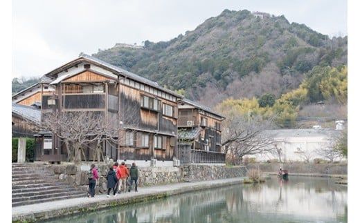 はちたび「八幡堀の魅力を歩いて体感する旅」（ピラティス×ノルディックウォーキング）【HP01W】（滋賀県　近江八幡市）