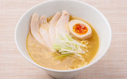 北海道鶏塩ラーメン・花咲がにラーメンの2種の塩ラーメンセット  MROV013