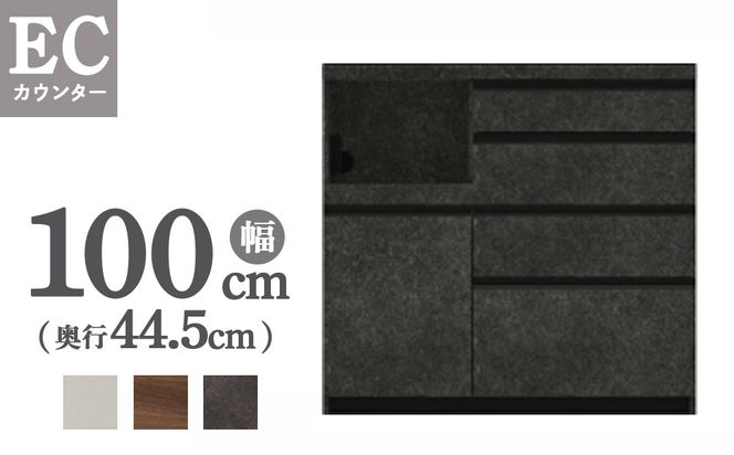 食器棚 カップボード 組立設置 ECA-S1000Rカウンター [No.596]
