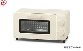 オーブントースター(2枚焼き) EOT-201-C アイボリー トースター 2枚 小型 2枚焼き アイリスオーヤマ プレゼント オーブン トースター食パン 調理 朝食  家電 電化製品 新生活 一人暮らし