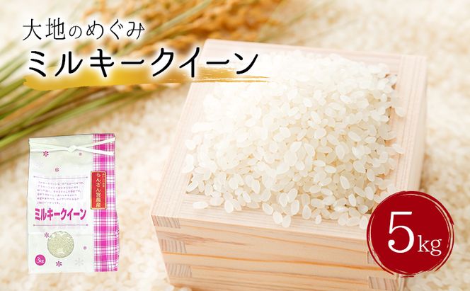 天水の恵米「ミルキークイーン」白米5kg お米