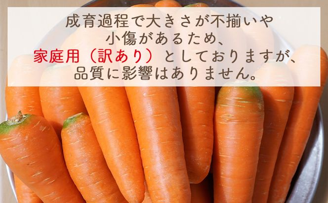 【2025年11月以降発送】にんじん ７ｋｇ 家庭用 yr-0084