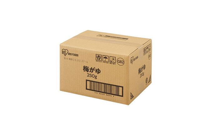 【防災】おかゆ 梅がゆ250g×40個 アイリスオーヤマ レトルト 震災 災害 非常時 備え 備蓄 米 対策 ストック 食料 体調不良 食べ物 低温製法米 常温保存 非常食 