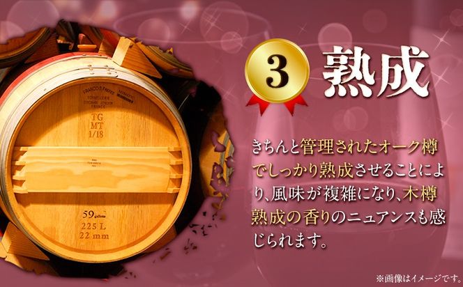 【3ヶ月定期便】南阿蘇村産ぶどう100%使用 赤ワイン RED cow 1本 750ml《お申込み月の翌月から出荷開始》熊本県 南阿蘇村 カベルネ・ソーヴィニヨン ヤマ・ソーヴィニヨン ワイン 酒 お酒 定期 計3回 お届け---sms_winecowtei_r7_37500_mo3num1---