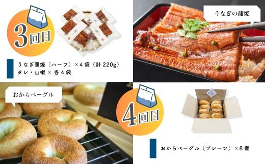 【 5回 お届け 】 便利 でうれしい！ 小分け 定期便 毎月届く 小分けパック ストック 保存食 冷凍 冷凍食品 惣菜 おかず パン うなぎ 鰻 かつお 鰹 ハンバーグ お弁当 弁当 ごちそう 贅沢 高知 四万十市 四万十 しまんと 25-0021