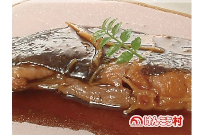 《定期便6ヶ月》浅羽かれい煮付　業務用パック110g5切れ 冷凍 惣菜 おかず つまみ レンチン 湯煎 簡単 煮物 煮付|06_kkm-250506