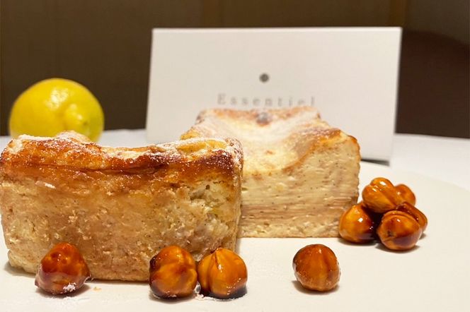 レモンとプラリネのチーズケーキ｜チーズケーキ [2320]