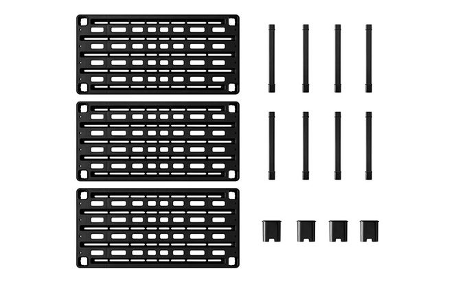 プラスチックラック3段 PLR-9143 ブラック 棚 ラック アイリスオーヤマ おしゃれ 収納 プラスチックラック プラスチック オープンラック フリーラック 押し入れ 玄関 園芸 収納 錆びない 屋外 簡単組立 組み立て簡単