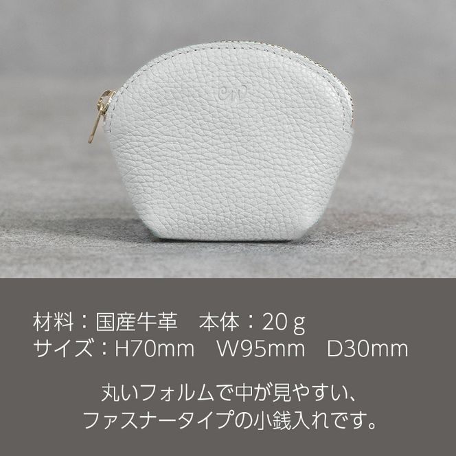 本革 ラウンドミニポーチ 日本製 レザー 革製品 小物 収納 Liete WH-20 選べるカラー