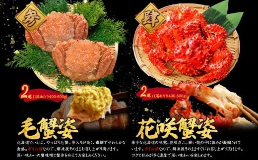 3145. カニ海鮮 宝箱 ズワイガニ タラバ 毛蟹 花咲蟹 帆立 いくら 送料無料 北海道 弟子屈町