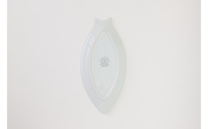 ハレクタニ　ネコ皿　ペア（GR・BL） 172111_CY7004