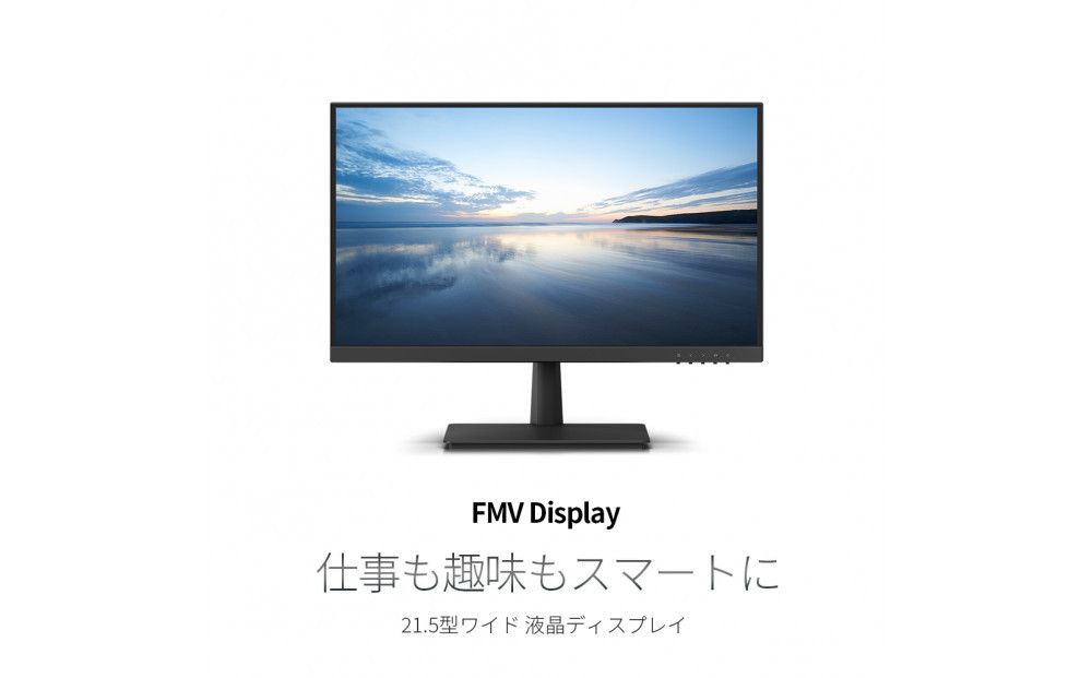 FMV Display 21.5型ワイド ノングレア液晶(WMD22021BT) 141305_MP04