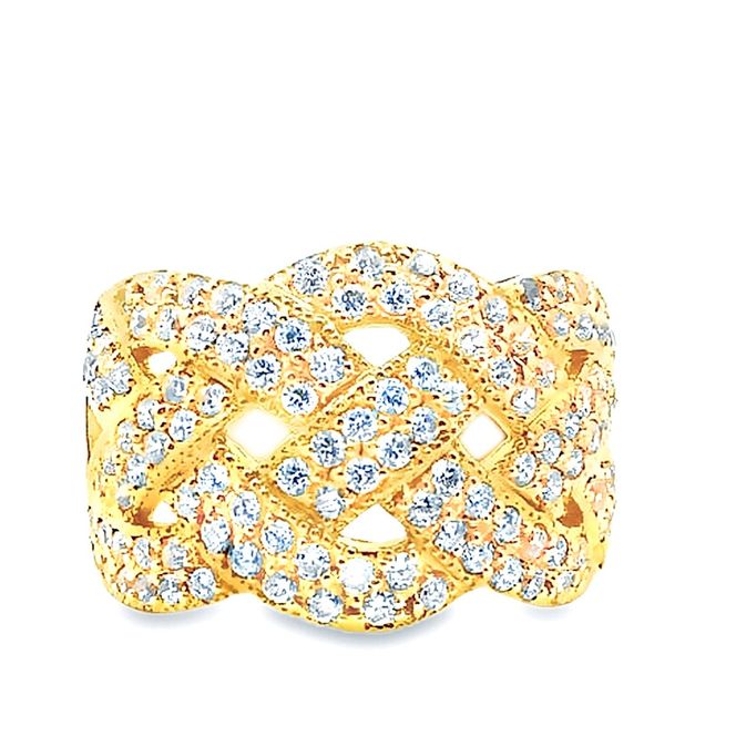 K18 DIA RING  1.0CT　1本 RATA-20DI-Y 188-132