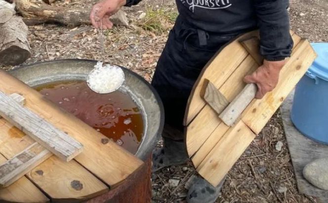 むなかた大島五色の旅 「白」塩爺に学ぶ塩作り～テーマ「恵み」～【DMOむなかた】_HA2088 宗像大島 体験 チケット 塩作り 天然塩 福岡県宗像市 宗像市 福岡 宗像