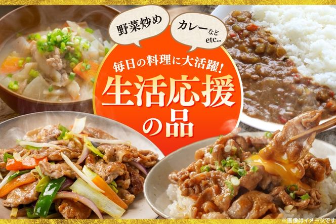 北海道産 豚肉 豚こま切れ 小分け 2kg ( 500g × 4P ) 12回 定期便 総計 24kg [スターゼン 北海道 砂川市 12260979 ] 小間切れ 豚 国産 冷凍