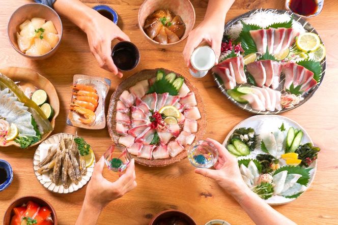 刺身 柵 カンパチ ブリ 少量贅沢 食べ比べ セット [請関水産 宮崎県 日向市 452061436] 冷蔵 詰め合わせ ぶり 個包装