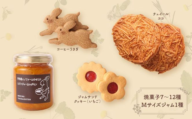 おやつ便Ｂ ～季節の焼菓子＆ジャムの詰め合わせ～ 141305_DF07