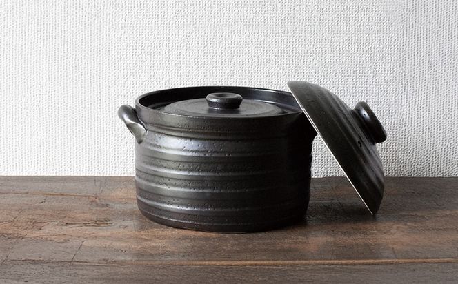 【萬古焼（ばんこやき）】IHごはん鍋　極（きわみ）　2合