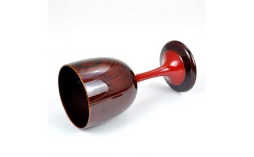 欅 木地呂ワインカップ DD-2431 化粧箱入り 天然木 木製 ワインカップ 器 酒器 カップ 漆器 ギフト 伝統工芸 工芸品 国産 日本製 復興 震災 コロナ 能登半島地震復興支援 北陸新幹線 F6P-1785