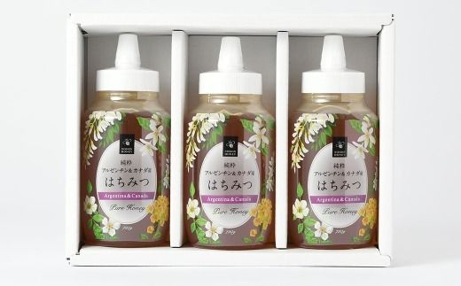 アルゼンチン & カナダ産はちみつ 約720g × 3本入り 計約2160g はちみつ ハニー ミネラル ビタミン 健康 栄養 加工品 洋菓子 和菓子 料理 常温 大容量 贈り物 プレゼント ギフト