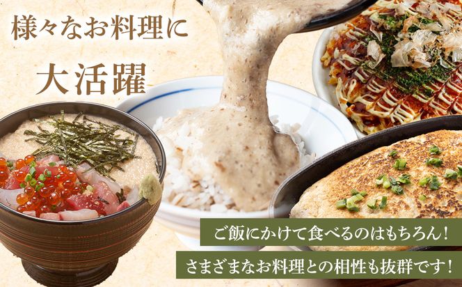 自然薯の味をお楽しみください。自然薯生とろろ100ｇ×10ｐセット【とろろ 極上とろろ 山芋 お家用 家庭用 国産 セット商品 自然薯 神奈川県 小田原市 】 142069_DV010