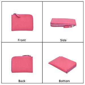 豊岡鞄limＬ字ミニウォレット  NU64-102-73　ピンク