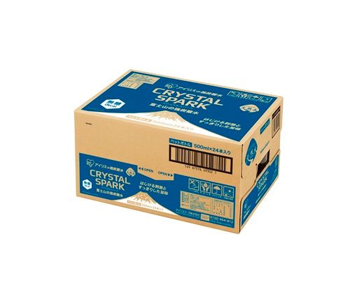 134L1【定期便１２か月コース】富士山の強炭酸水500ml×24本入×12回