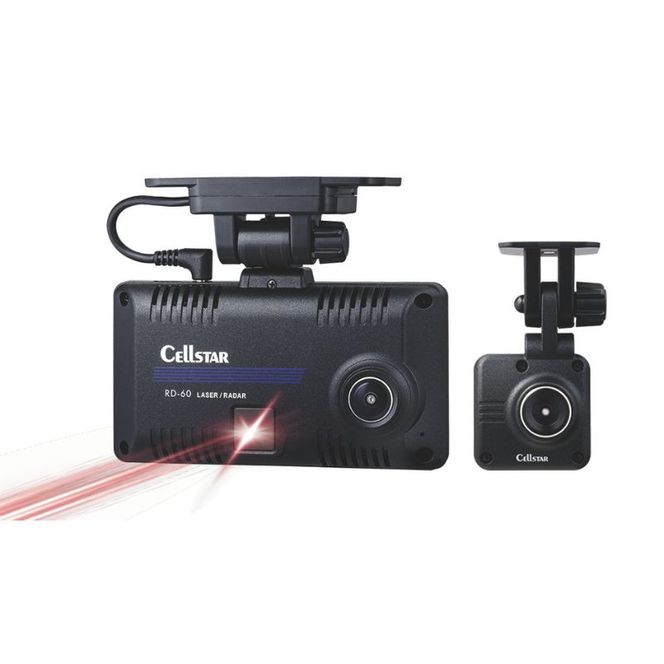 ドライブレコーダー　RD-60　　ドラレコ 高品質 超高画質 FullHD 日本製 前後 STARVIS IMX307 タッチパネル GPS搭載 HDR搭載 レーザー光受信