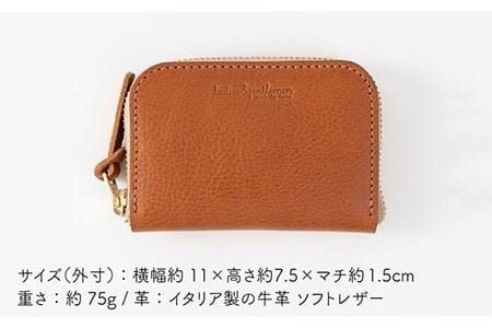 ラウンド の コンパクト 財布 《糸島》【LADIES&GENTLEMEN】 革製品 革財布 サイフ [ADK019]