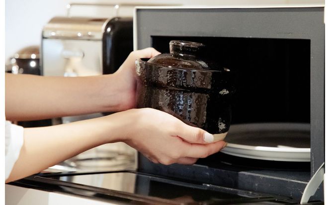 【2個セット】伊賀焼 レンジ炊飯土鍋　伊賀ノ匠2個セット　IG21 242161_EP002