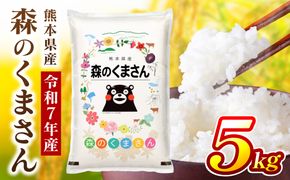 《令和7年産》 森のくまさん 5kg×1袋 米 お米 精米 白米 ごはん ご飯 おにぎり お弁当 熊本県 八代市
