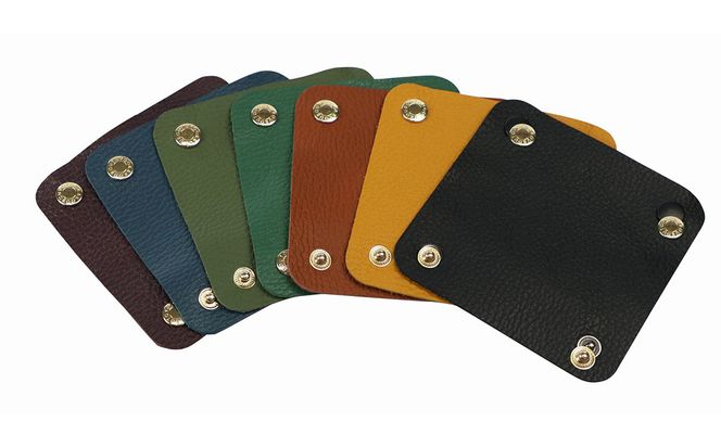 豊岡工房 牛革 ハンドルカバー（4408）キャメル / レザーハンドルカバー 2個セット バッグの持ち手 持ちやすい 柔らかい シュリンク牛革 サステナブル おしゃれ 国産 日本製 小田清株式会社