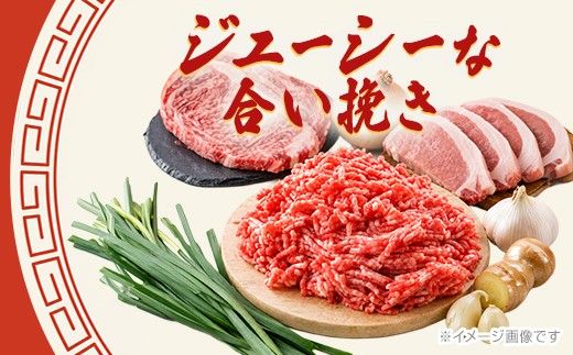 近江牛と豚肉の合挽餃子と焼売セット【HH01W】（滋賀県　近江八幡市）