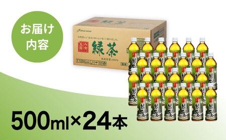 八女 玉露入り 緑茶 500ml × 24本 糸島市 / スターナイン お茶 ペットボトル [ARM004] お茶 ペットボトル 500ml 24本 緑茶 国産 まとめ買い 八女茶 常温