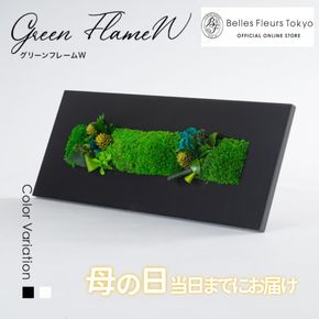 【母の日】グリーンフレームW 花 お花 プリザーブドフラワー ギフト プレゼント お祝い 誕生日 お供え アレンジ インテリア 東京都 墨田区