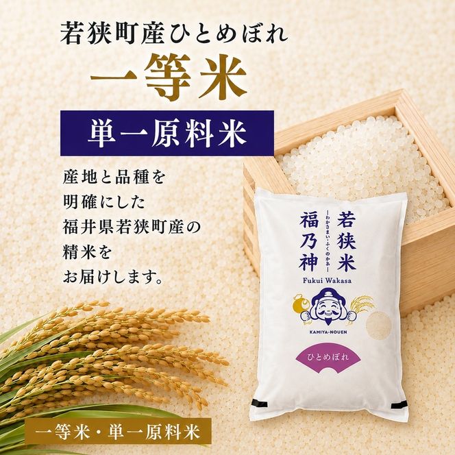 米 令和8年産 ひとめぼれ 10kg (5kg×2)  白米 精米 単一原料米 一等米 ブランド米