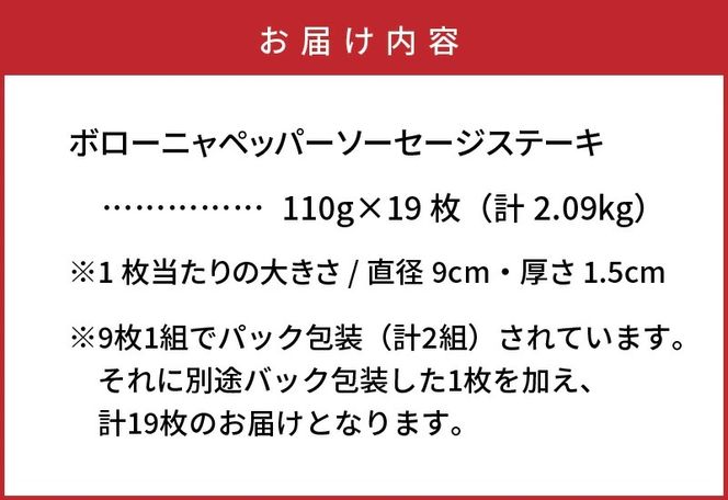 厚切りのボロニアペッパーステーキを１９枚〃驚愕の２キロ越え！_29337A