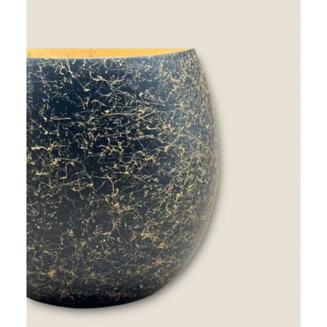 木製 エッグカップ 乱糸マット仕上げ 漆黒［NF119］ 303446_CU90053VC01