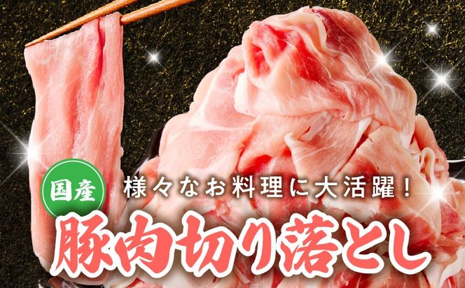 mrz0447 【お試し】国産 豚肉 切り落とし 900g【スピード発送 氷温熟成×極味付け 小分け 300g×3P ぶたにく 普段使い 野菜炒め】