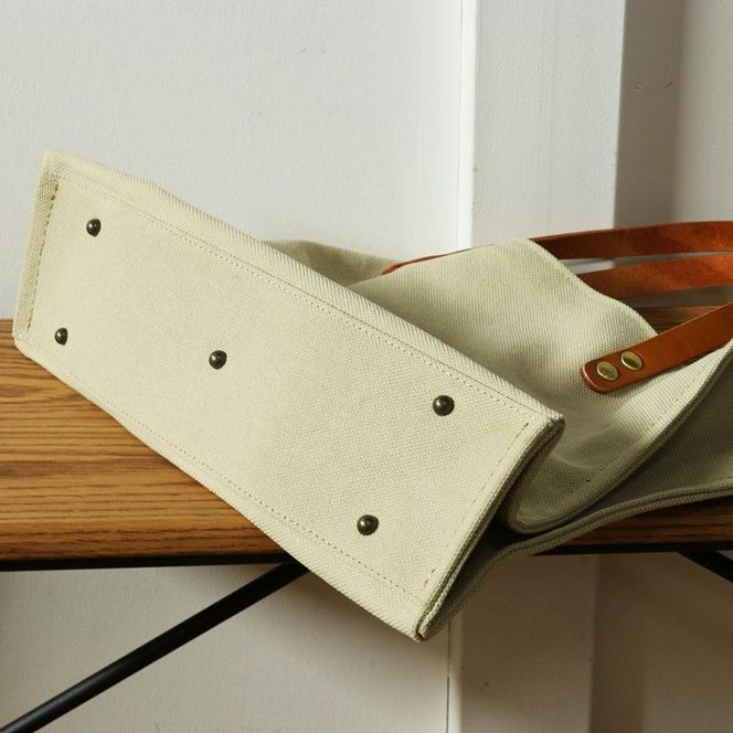 帆布トートバッグ　スクエアー  Z113