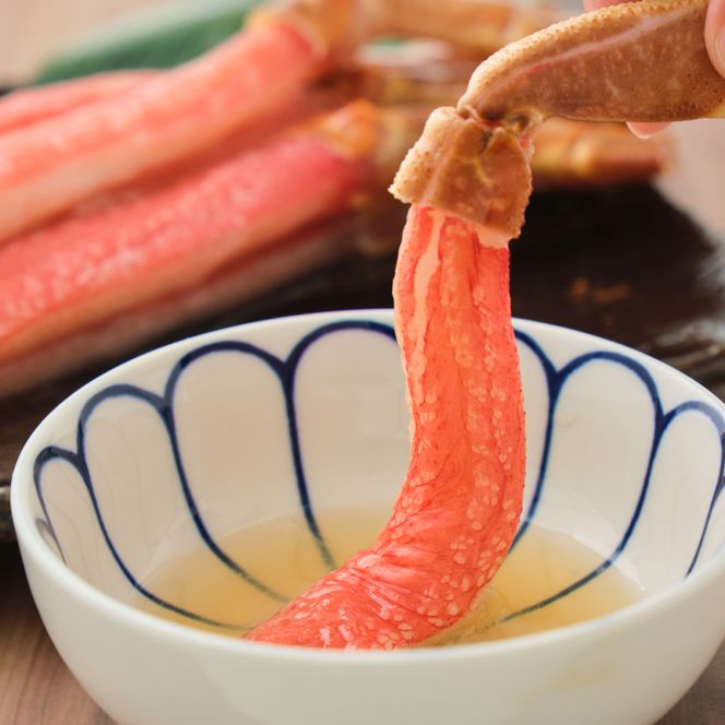 16-150 【生食可】特大・生ずわいがに脚ポーション500ｇ