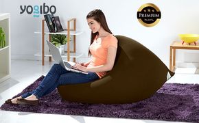 Yogibo Mini Premium（ヨギボー ミニ プレミアム）＜チョコレートブラウン＞-[G774-6]